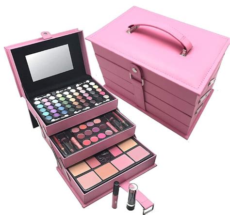 makeup kit box with products